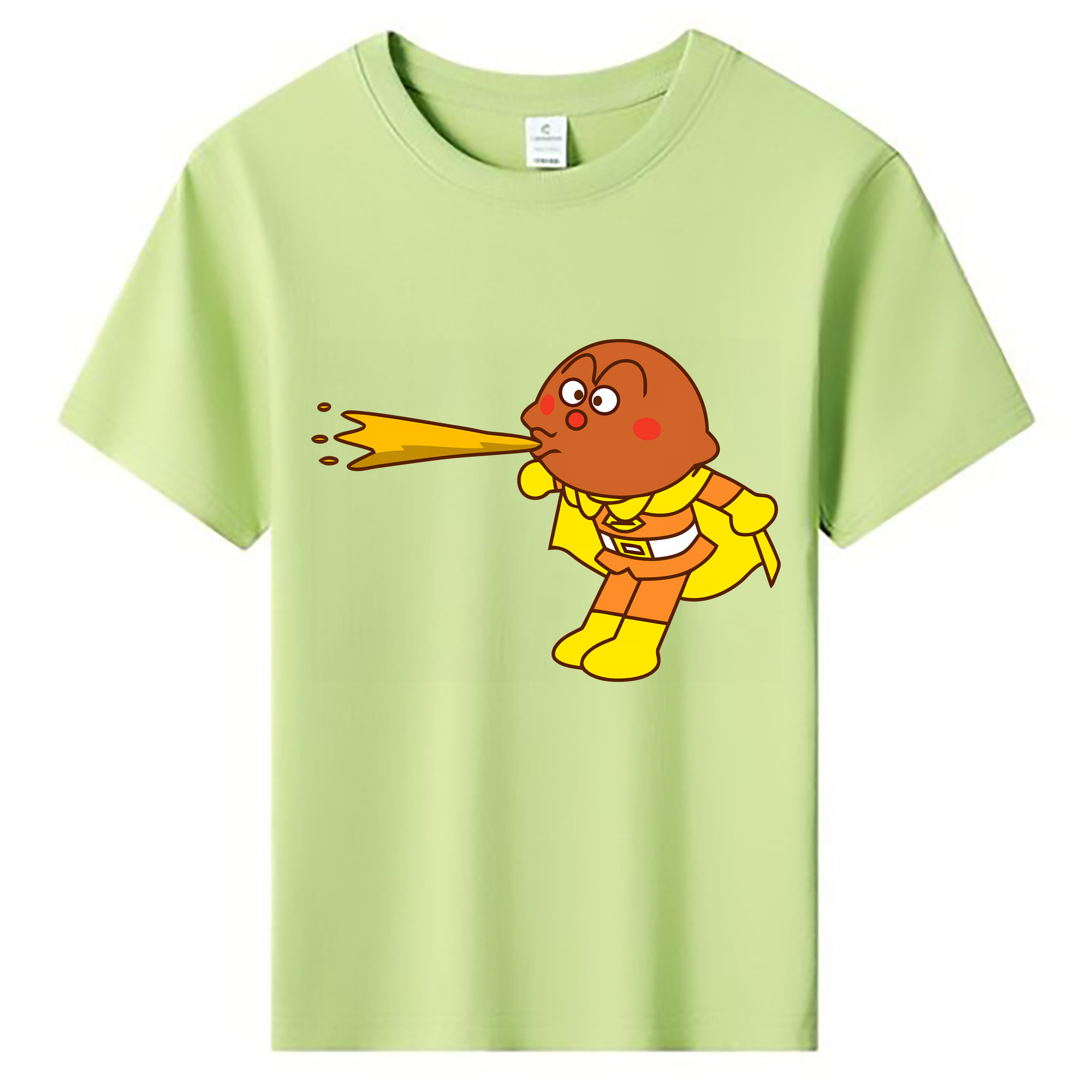 （画像用） アンパンマン Anpanman 綿100％キッズTシャツ（フロントプリント）